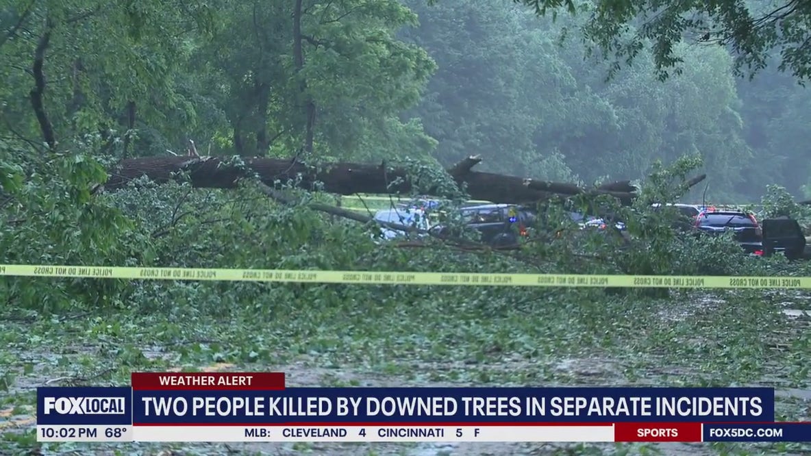 2 people killed in separate storm-related incidents in Virginia