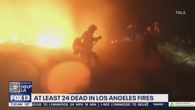 24 dead in CA wildfires