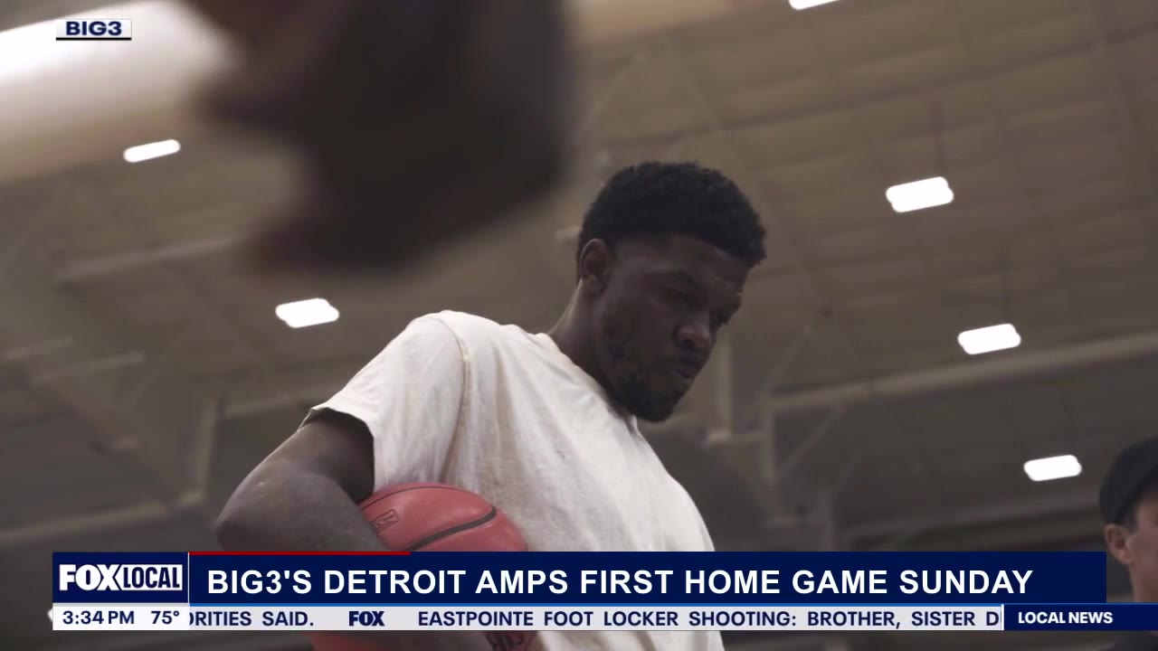 Detroit Amps gear up for first home game in Detroit on July 20th