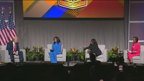 Trump questions Kamala Harris' race during heated panel with Black journalists