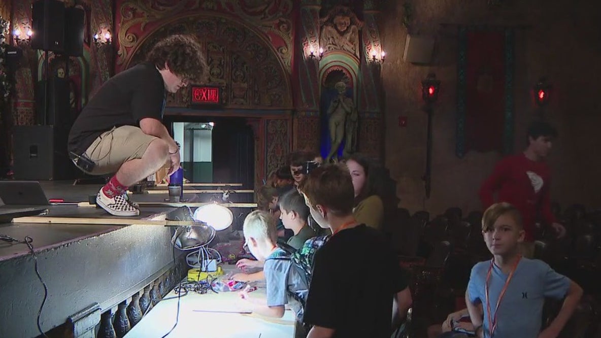 Film camp at Tampa Theatre