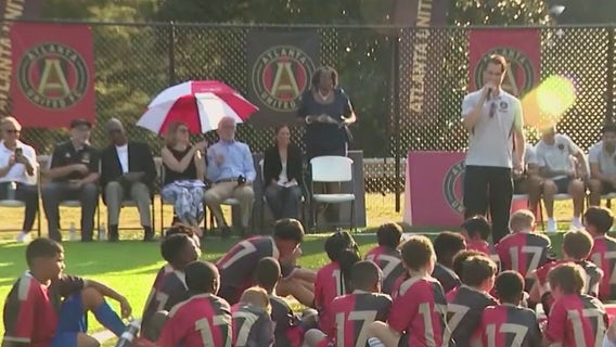 Atlanta United unveils new soccer field in McDonough