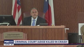 The legal community remembers Judge Frank Aguilar after his fatal single vehicle crash