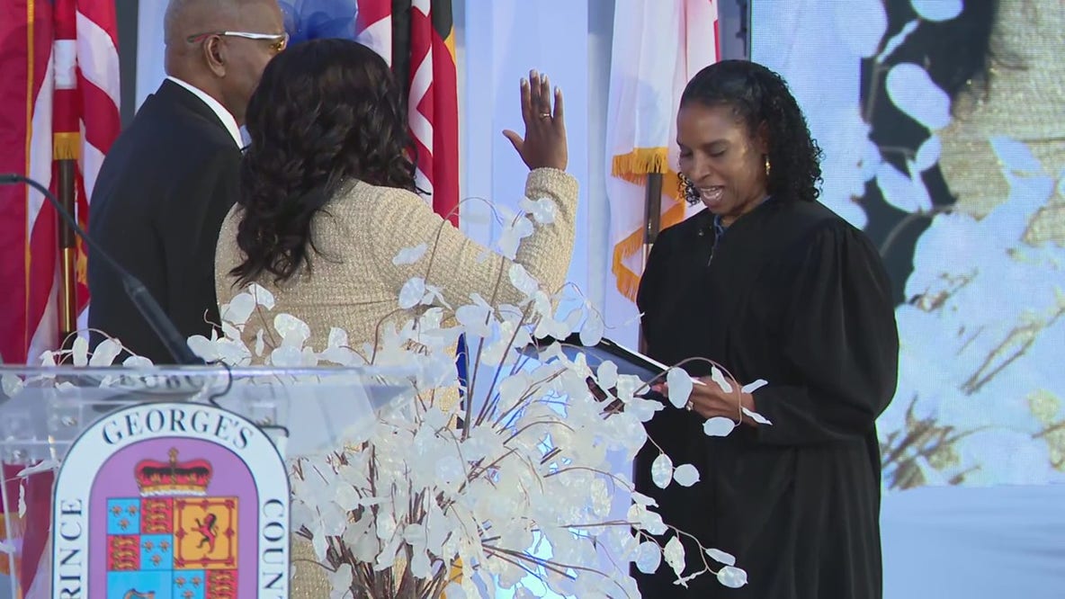 Aisha Braveboy sworn-in as Prince George's County Executive