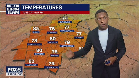 Tuesday afternoon forecast