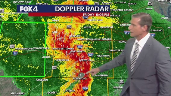 Texas Weather Live: Oct. 24 severe weather update