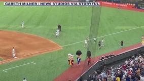 'British' mascot race in London