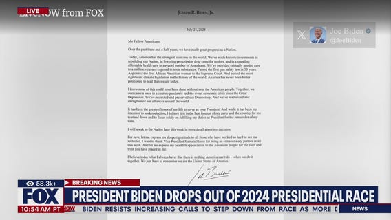 Biden exiting race sparks massive reaction among family, politicians and celebs