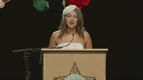 Wife of Deputy Link speaks at memorial service