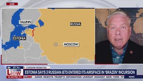 Estonia says 3 Russian jets entered its airspace