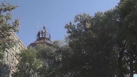 Why the aviation beacon is being lit on Mt. Diablo summit