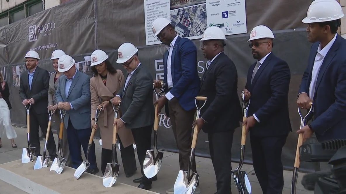 Construction on residential complex begins in Detroit