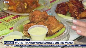 Delco wing shop has more than 60 sauces