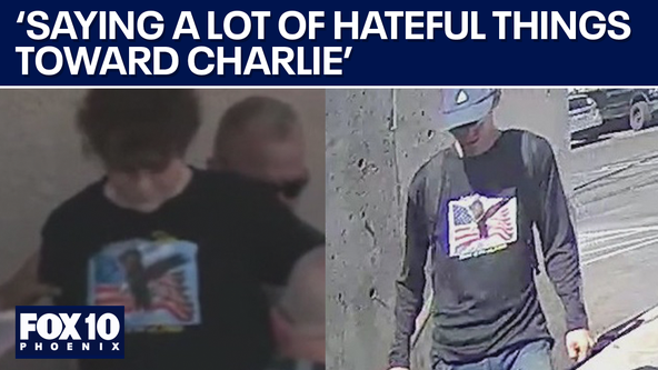 Charlie Kirk memorial at Turning Point USA HQ in Phoenix destroyed, suspect arrested