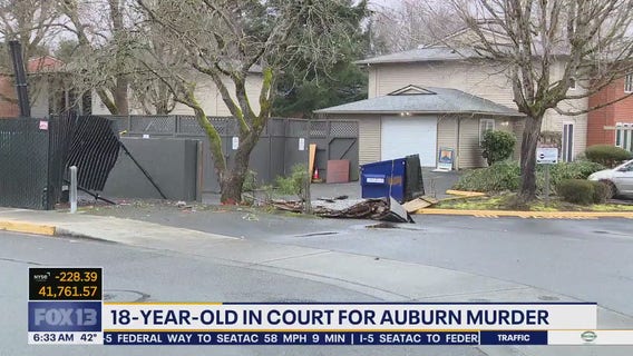 18-year-old in court for Auburn, WA murder