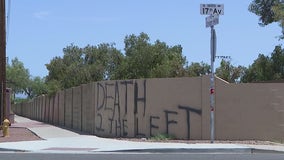 'Death 2 the left' graffiti pops up in Phoenix