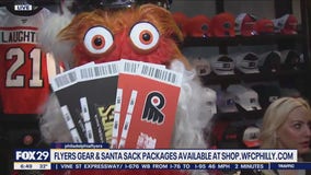 Santa Gritty and Flyers merchandise