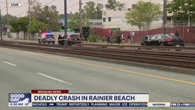 Deadly crash in Seattle's Rainier Beach