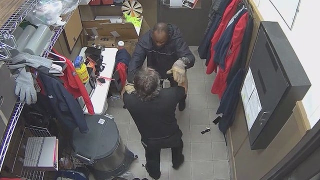 WATCH: Chick-fil-A employee fights off armed robber inside Stone Mountain location