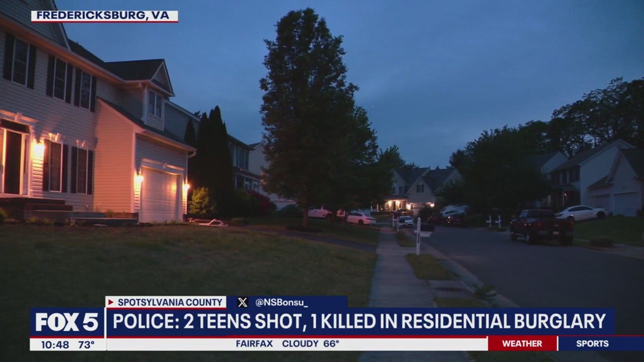 Spotsylvania Homeowner Shoots Teen During Alleged Break-In Attempt