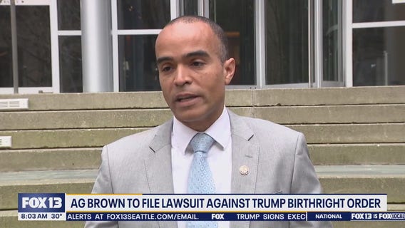 WA AG Brown to file lawsuit against Trump's birthright order