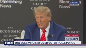 Trump speaks out over the DOJ suing Virginia