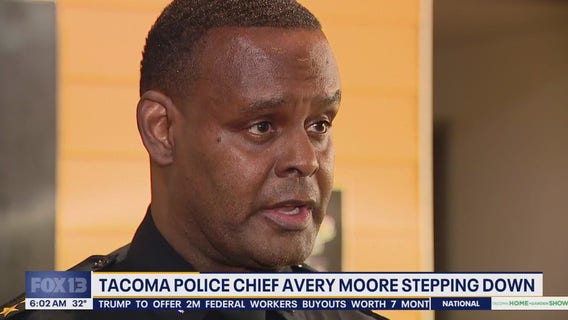 Tacoma PD Chief Avery Moore stepping down