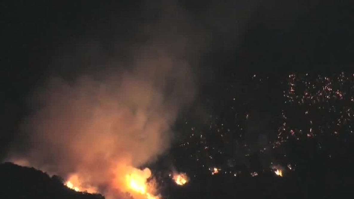 Kenneth Fire being investigated as arson; 1 detained