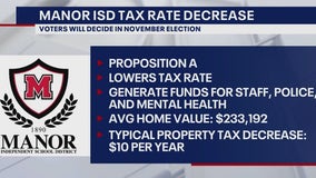 Manor ISD proposition could lower property taxes