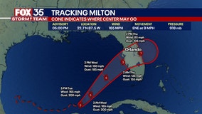 Hurricane Milton restrengthens into Cat 5 storm