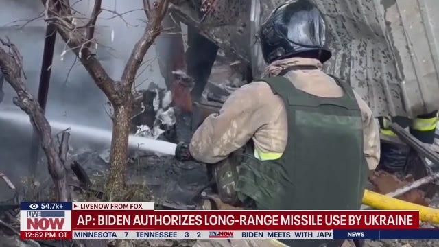 Biden OKs long-range missiles for Ukraine's war against Russia, sources tell AP
