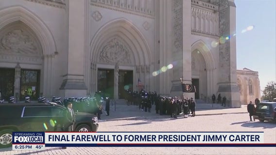 Final farewell to former president Jimmy Carter