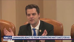 Lawmakers react to Trump nominating Matt Gaetz for AG