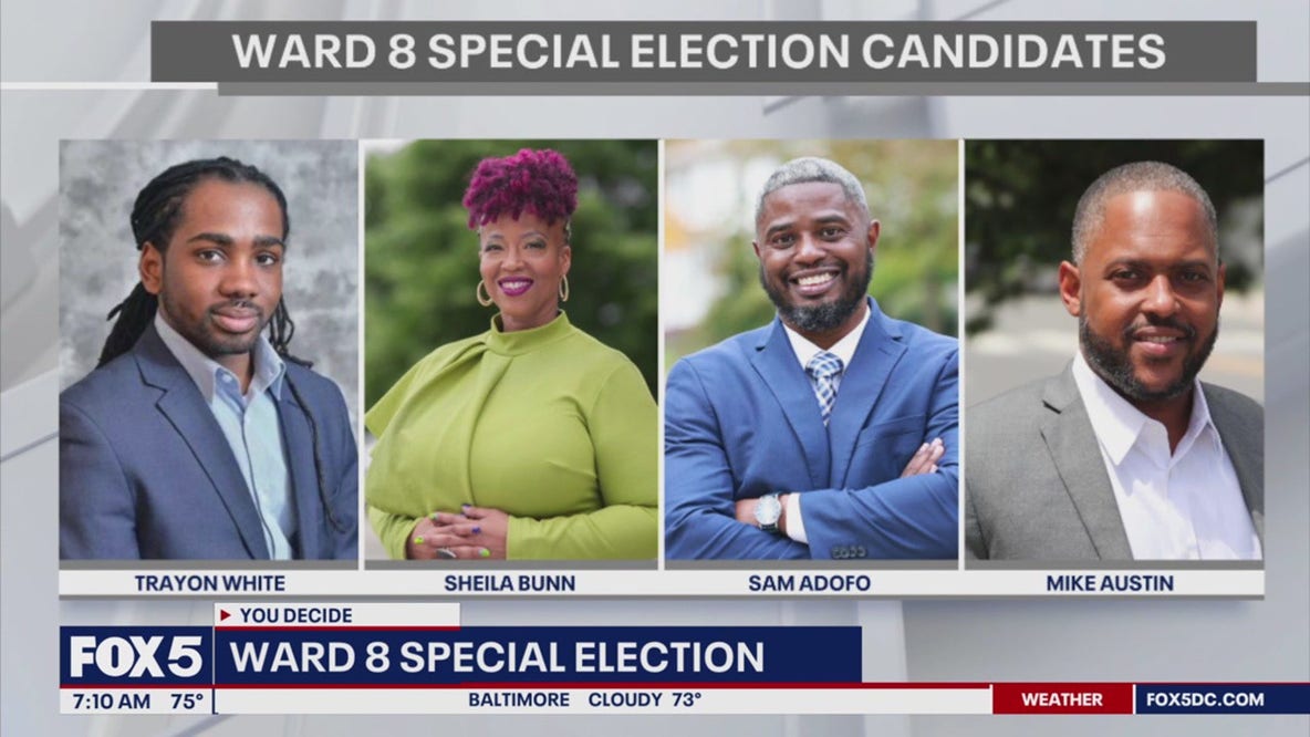 DC Ward 8 voters head to the polls