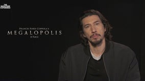 Backstage with Adam Driver for Megalopolis