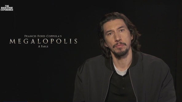 Backstage with Adam Driver for Megalopolis