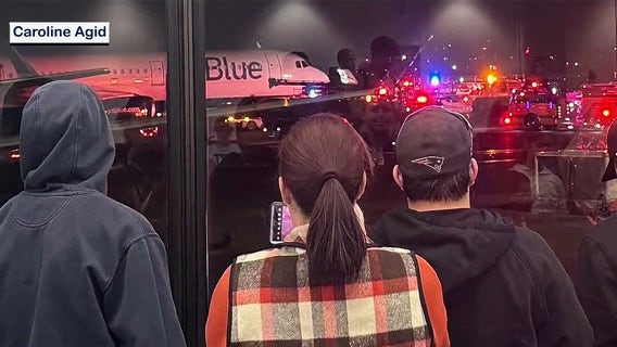 Woman flying to Orlando sees one of two crashes at Boston airport