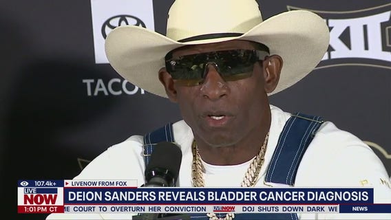 Deion Sanders reveals bladder cancer diagnosis