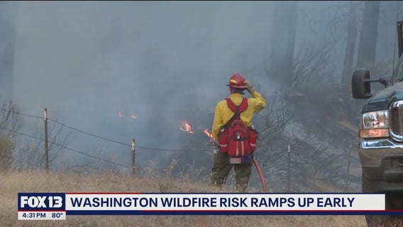 Wildfire season starts early in WA