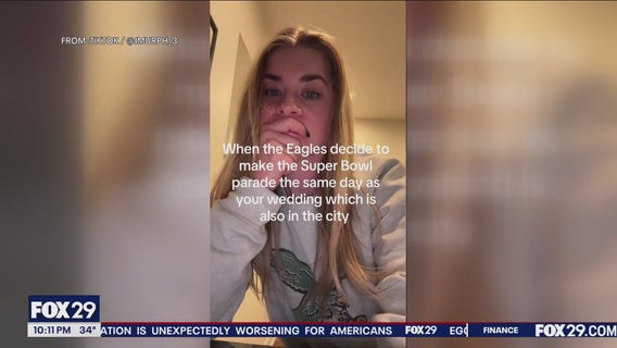 Couple nervous as their Philly wedding falls on parade day