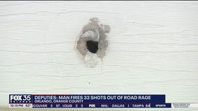 Deputies: Man fires 33 shots in road-rage shooting