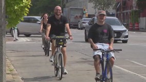 MKE bike lanes, North Ave barriers coming