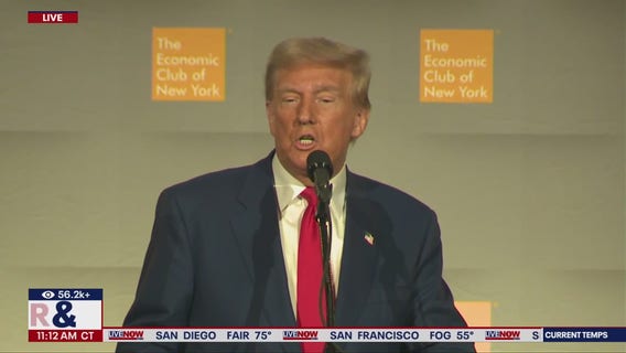 Trump suggests tariffs would lower US childcare costs in major economic speech