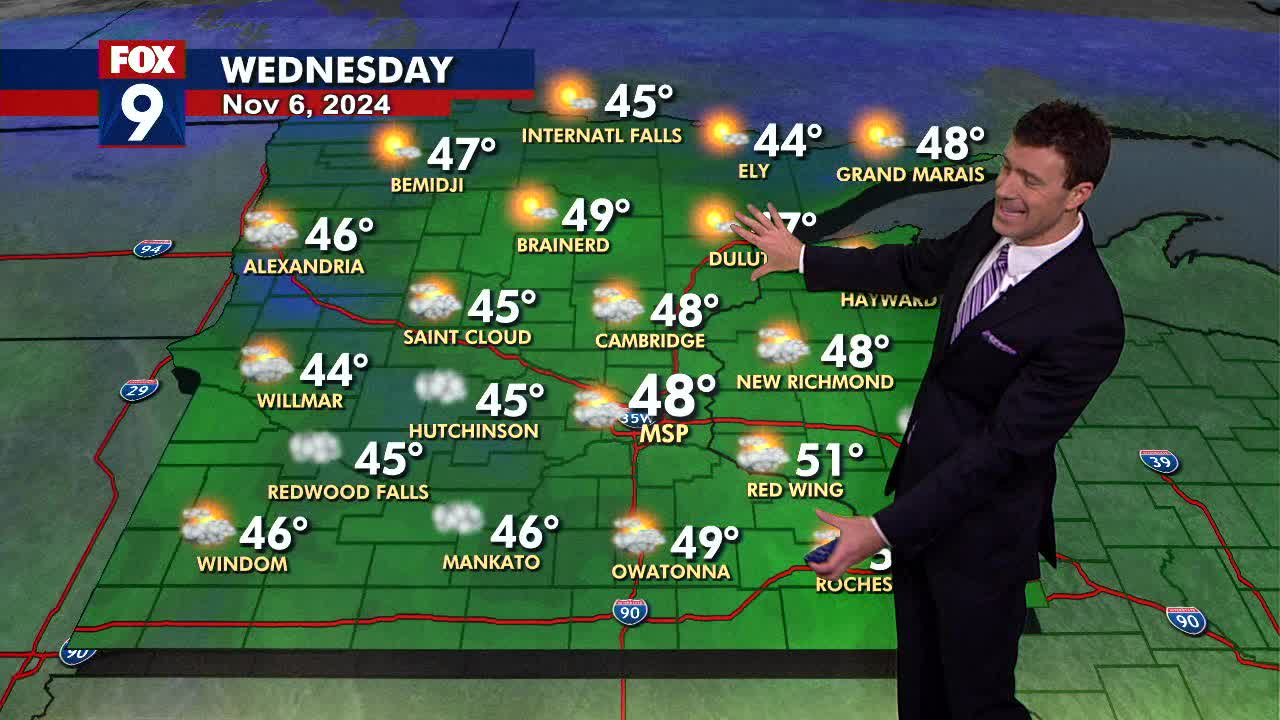 MN weather: Gorgeous sunshine and mild on Friday