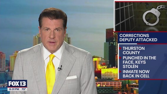 WA jail inmate attacks corrections deputy