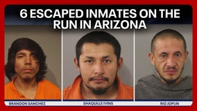 Authorities search for 6 escaped inmates in Arizona