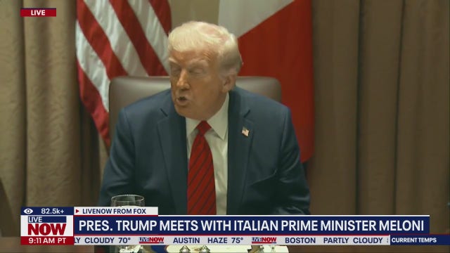 Trump stands firm on tariffs despite appeal from Italian Premier Meloni