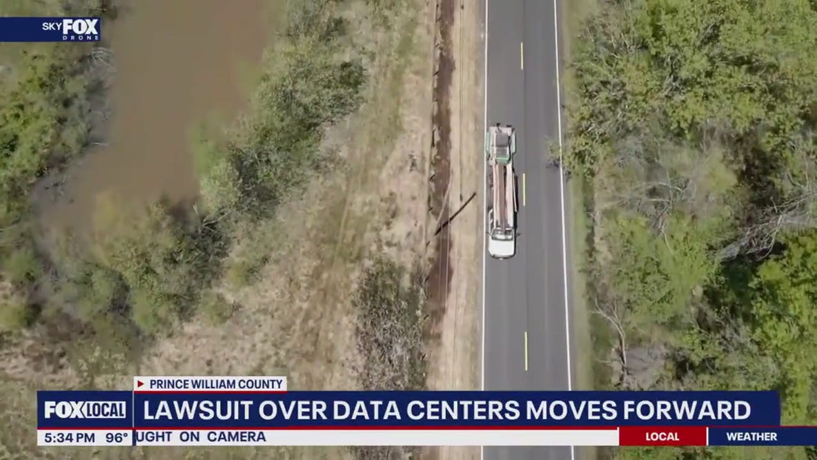 Lawsuit over data centers in Prince William County moves forward