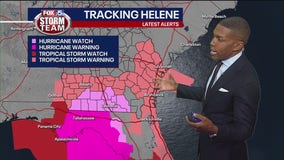 Tracking Tropical Storm Helene