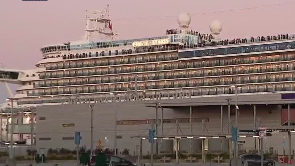 Man presumed overboard from Ruby Princess